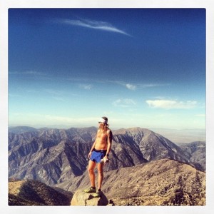 Timothy Olson at Mt Baldy.